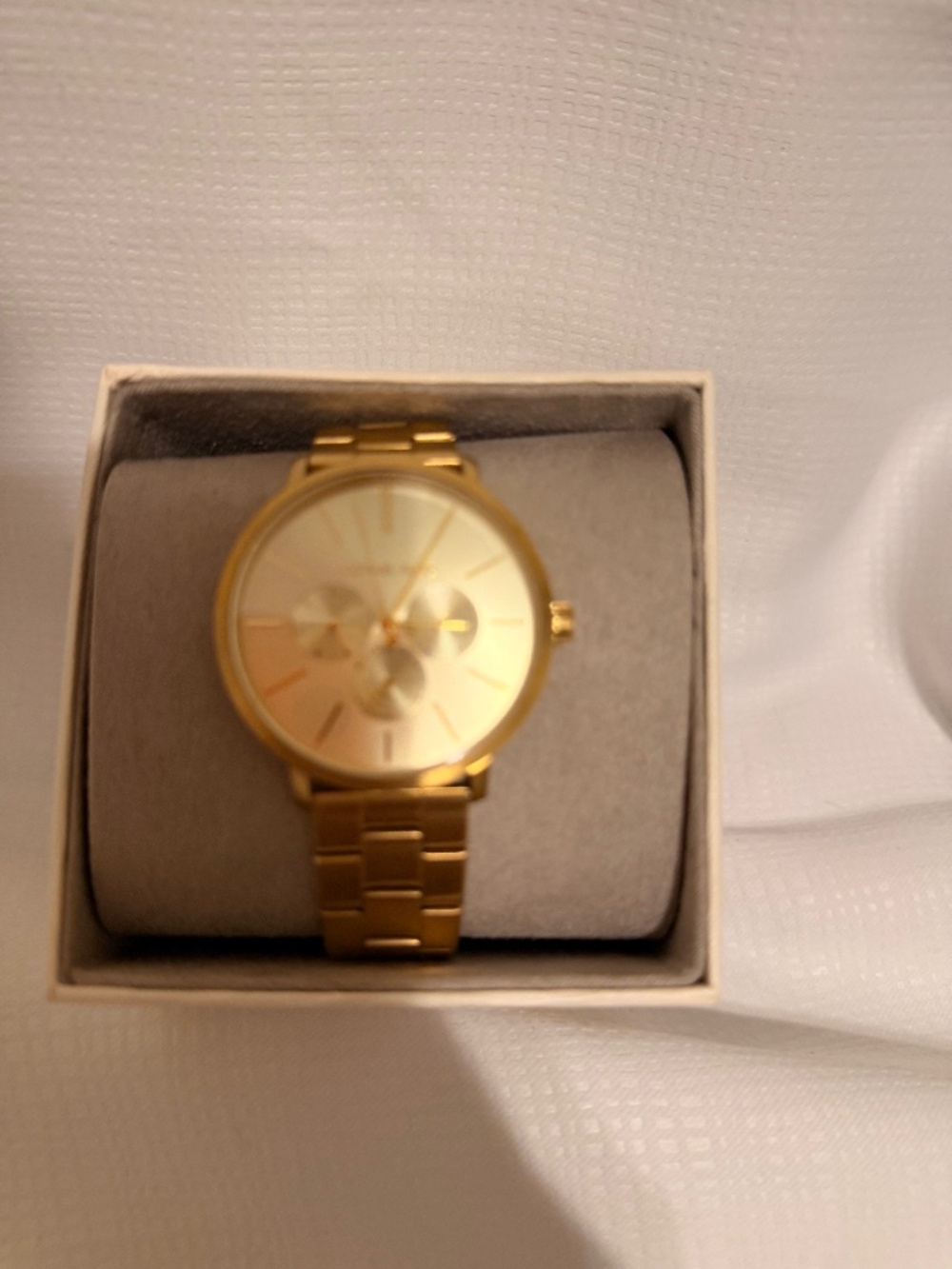Gold Michael Kors Watch